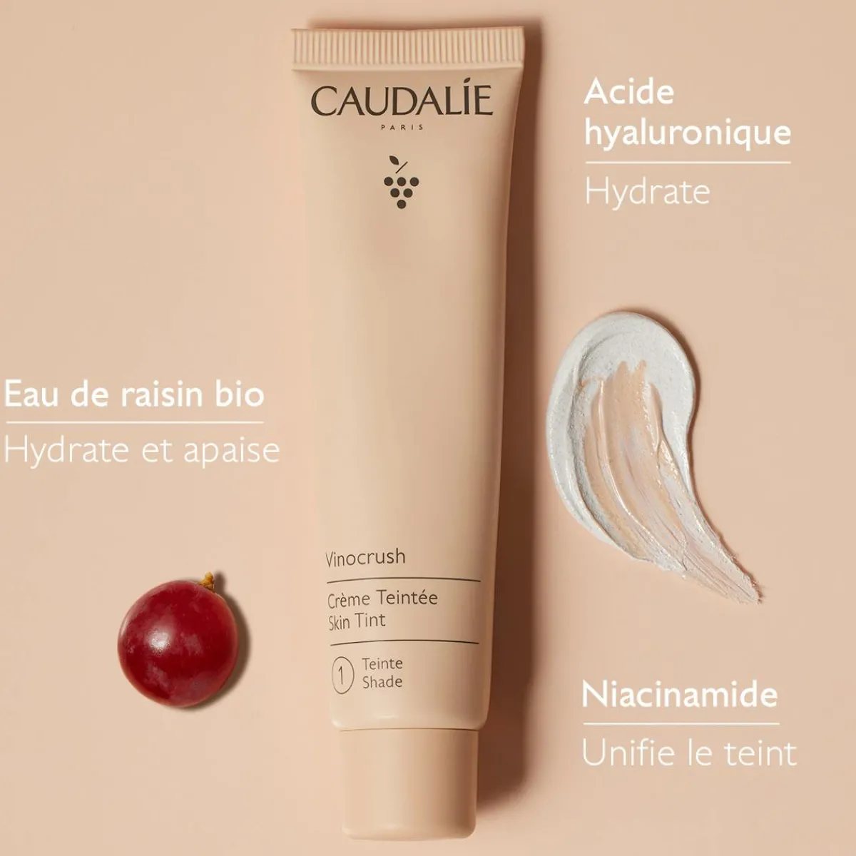 CAUDALIE Bonne Mine|Crèmes & Fluides^CC Crème - Teinte 1