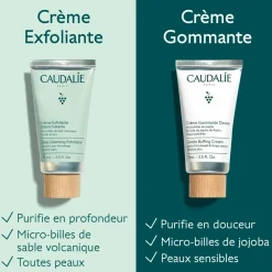 CAUDALIE Masques, Gommages & Peelings|Démaquillants & Nettoyants^Crème Gommante Douce aux Micro Billes de Jojoba