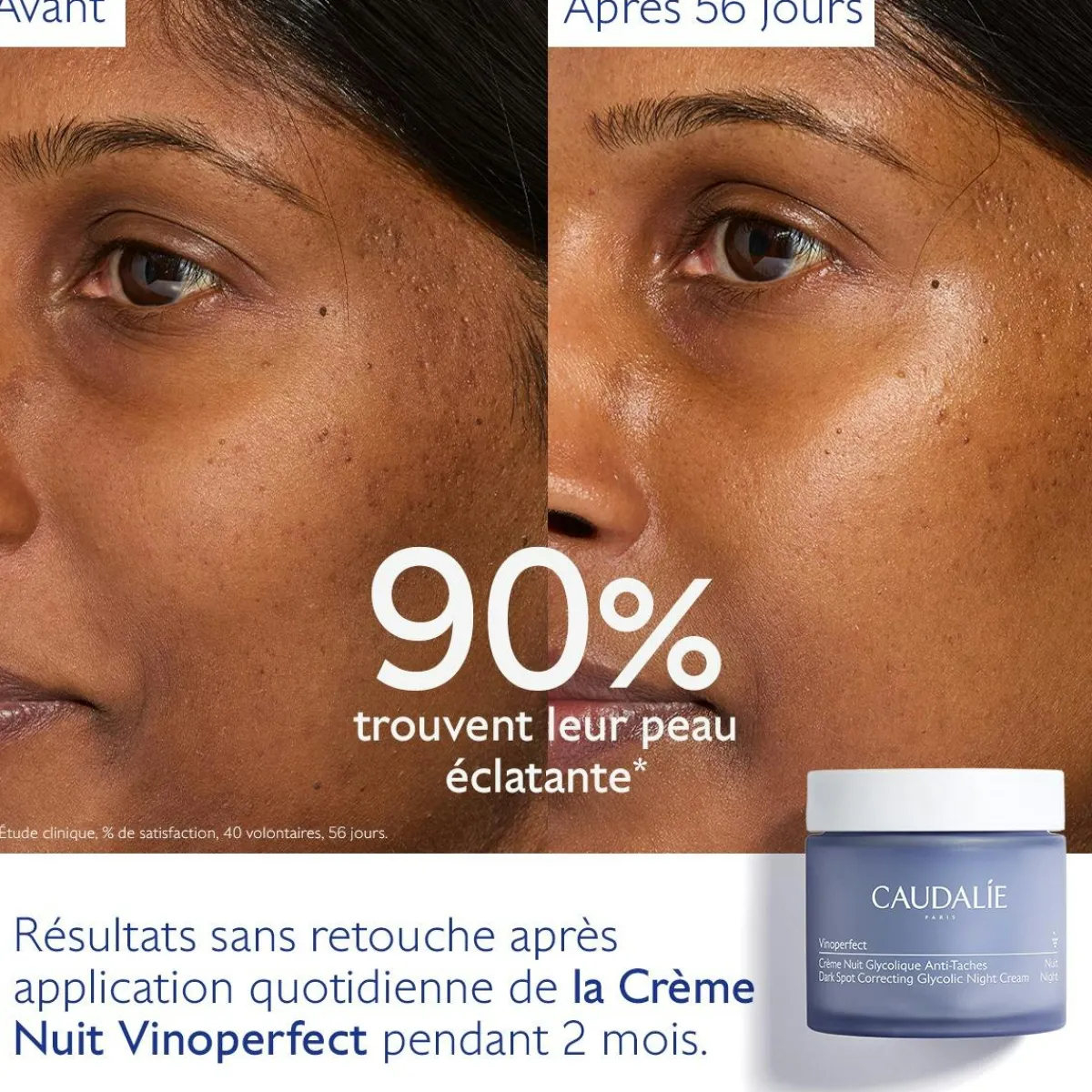 CAUDALIE Éclat, Anti-Taches|Crèmes De Nuit^Crème Nuit Anti-Taches à la Viniférine & Acide Glycolique