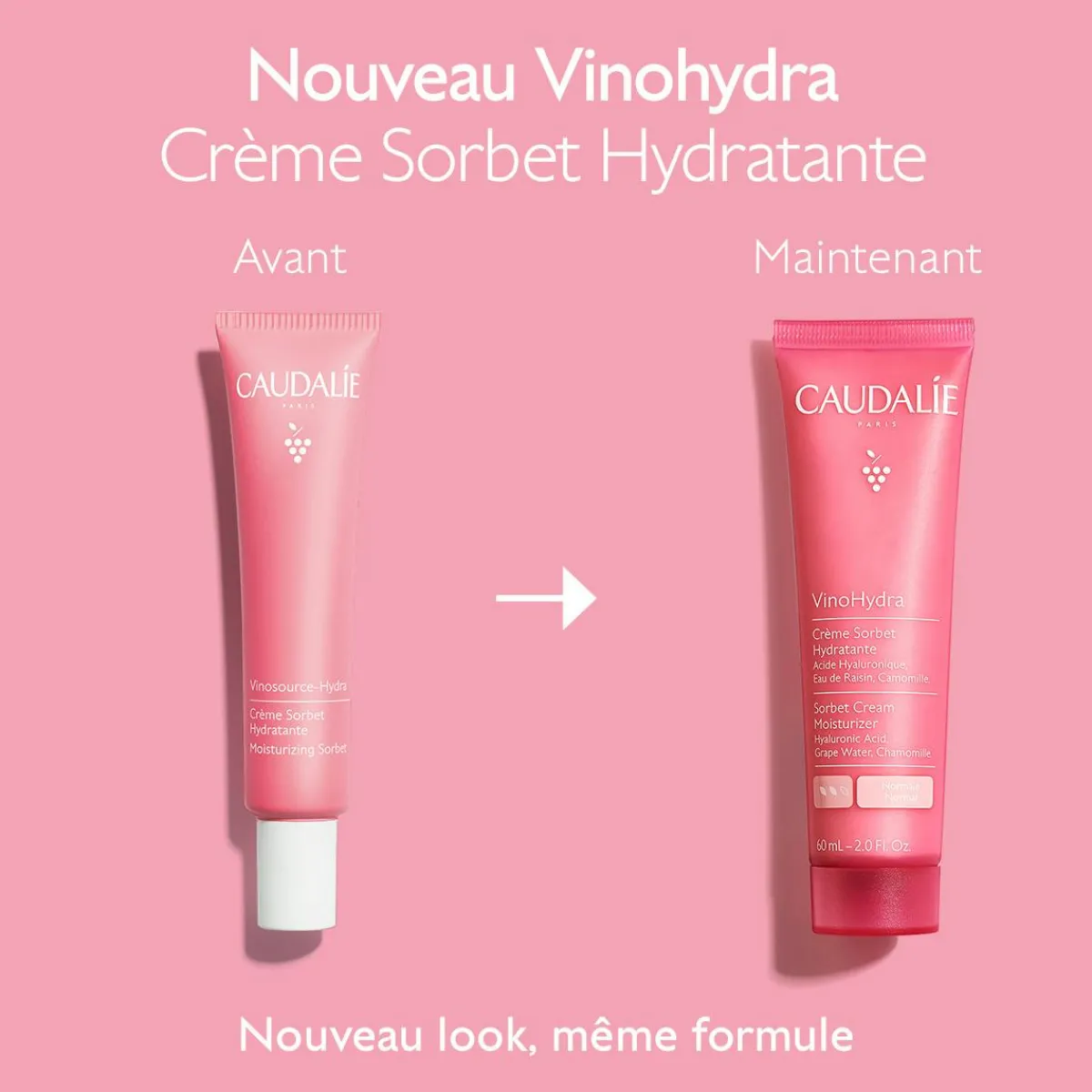 CAUDALIE Hydratation Visage|Crèmes & Fluides^Crème Sorbet Hydratante à l'Acide Hyaluronique & Camomille