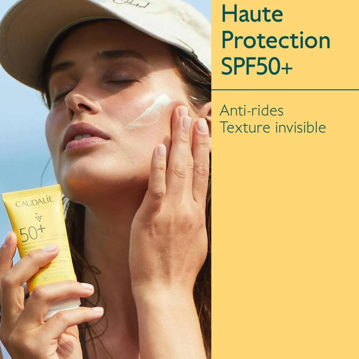 CAUDALIE Crèmes Solaires Visage & Corps|Crèmes & Fluides^Crème Très Haute Protection SPF50+