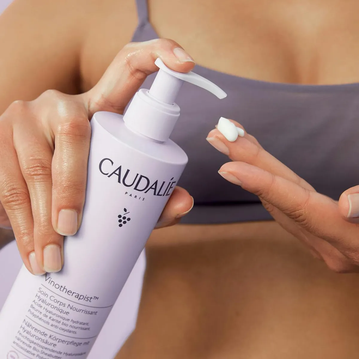 CAUDALIE Crèmes Corps^Duo Soin Corps Nourrissant Hyaluronique 400ml + 400ml