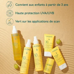 CAUDALIE Crèmes Solaires Visage & Corps|Solaires Corps^Eau Solaire Très Haute Protection SPF50+