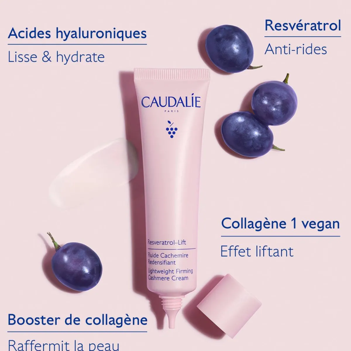 CAUDALIE Anti-Rides, Fermeté|Crèmes & Fluides^Fluide Cachemire Redensifiant