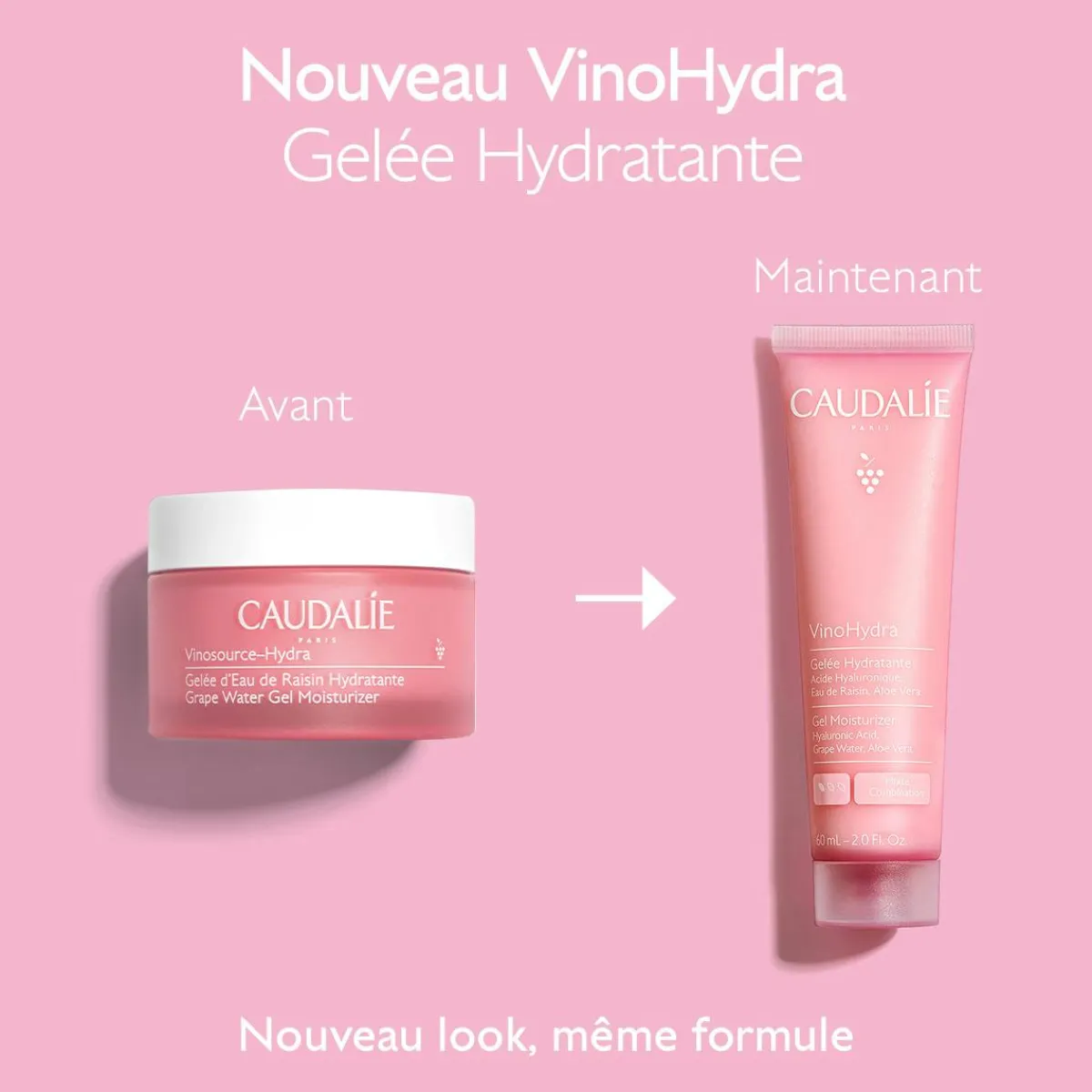 CAUDALIE Hydratation Visage|Crèmes & Fluides^Gelée Hydratante à l'Acide Hyaluronique & Aloe Vera