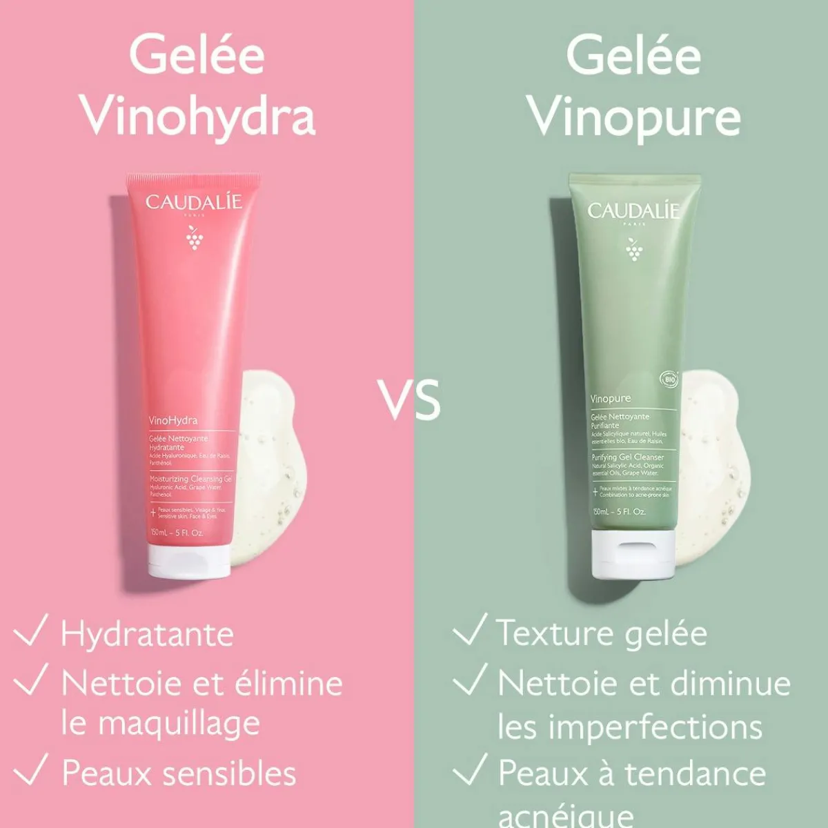 CAUDALIE Démaquillants & Nettoyants^Gelée Nettoyante Hydratante