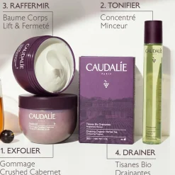 CAUDALIE Fermeté Corps|Gommage Corps^Gommage Crushed Cabernet au Miel