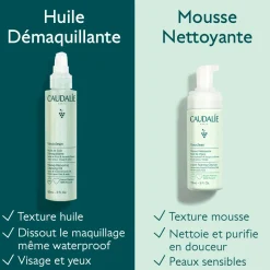 CAUDALIE Formats Voyage|Huiles Visage^Huile de Soin Démaquillante à l'Huile d'Amande Douce + Ricin - 75ml