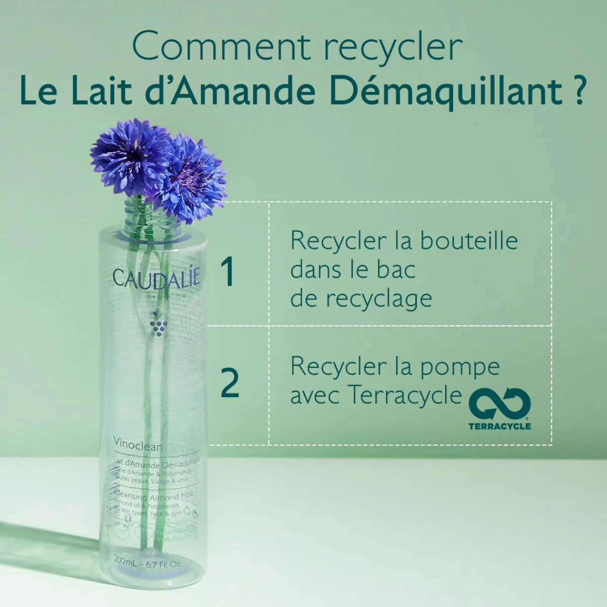 CAUDALIE Démaquillants & Nettoyants^Lait d'Amande Démaquillant 400ml