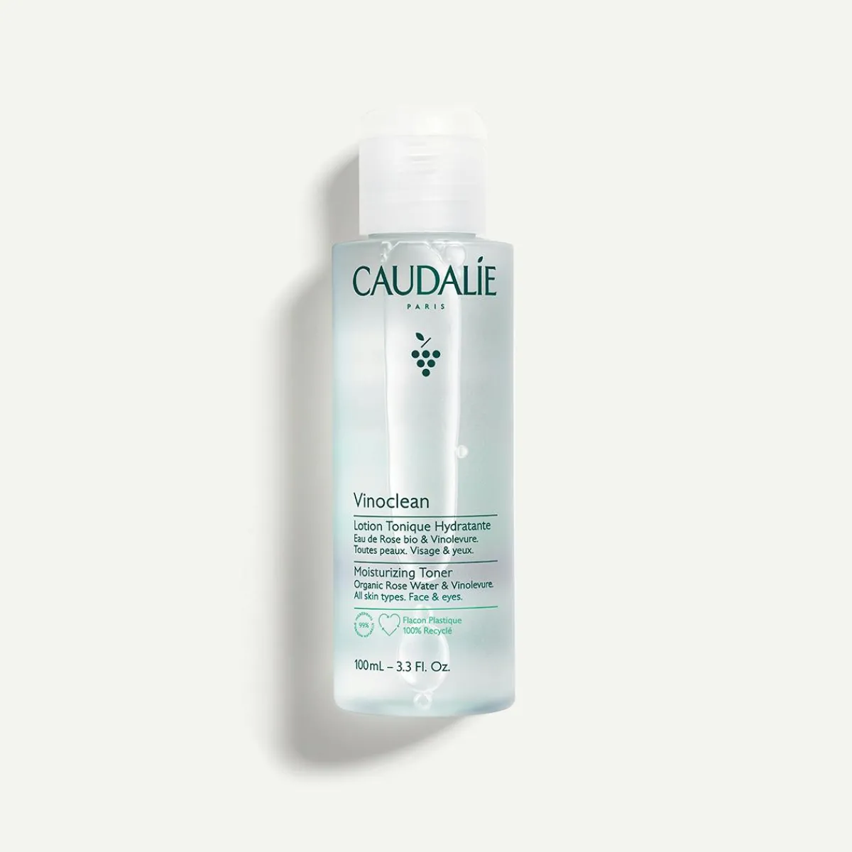 CAUDALIE Formats Voyage|Eaux & Lotions^Lotion Tonique Hydratante à l'Eau de Rose Bio - 100ml