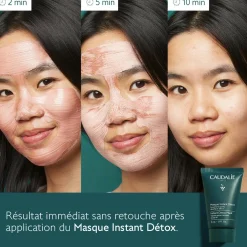 CAUDALIE Formats Voyage|Masques, Gommages & Peelings^Masque Instant Détox à l'Argile Rose - 35ml