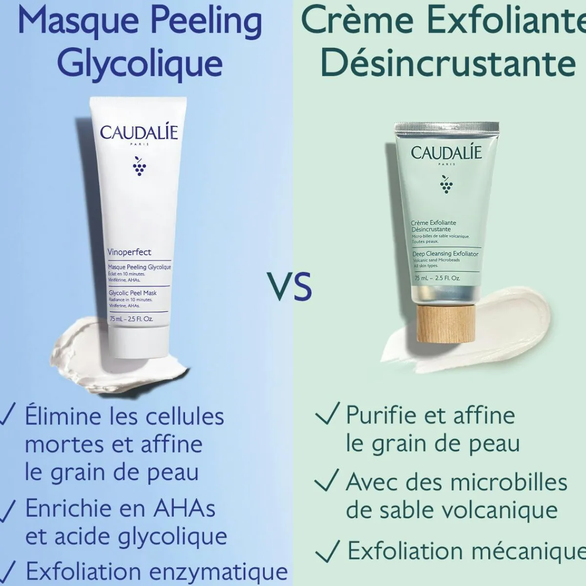CAUDALIE Éclat, Anti-Taches|Masques, Gommages & Peelings^Masque Peeling à l'Acide Glycolique