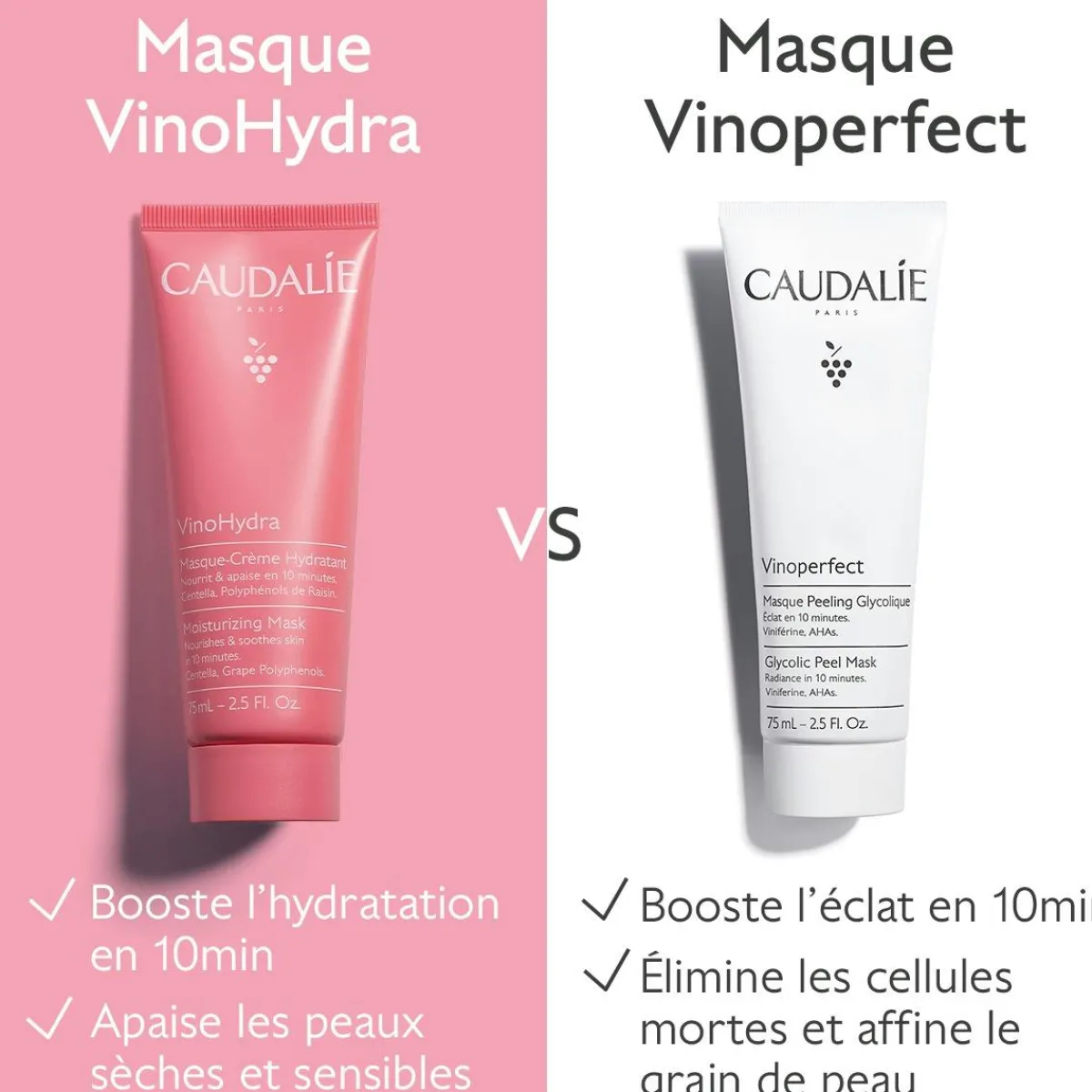 CAUDALIE Hydratation Visage|Masques, Gommages & Peelings^Masque-Crème Hydratant à la Centella Asiatica
