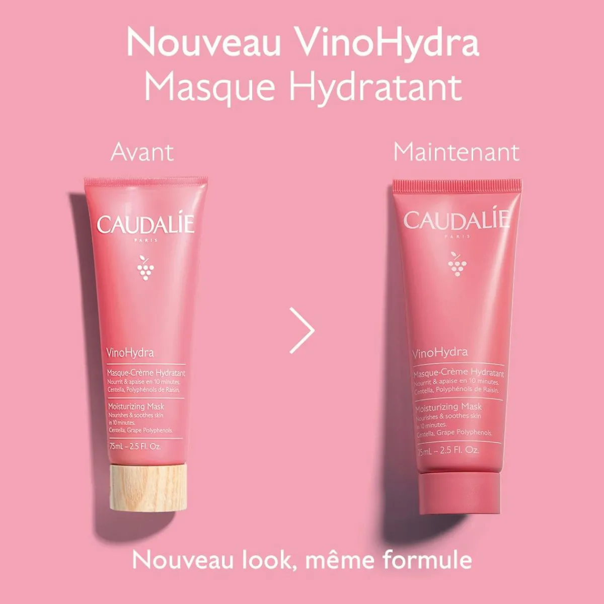 CAUDALIE Hydratation Visage|Masques, Gommages & Peelings^Masque-Crème Hydratant à la Centella Asiatica