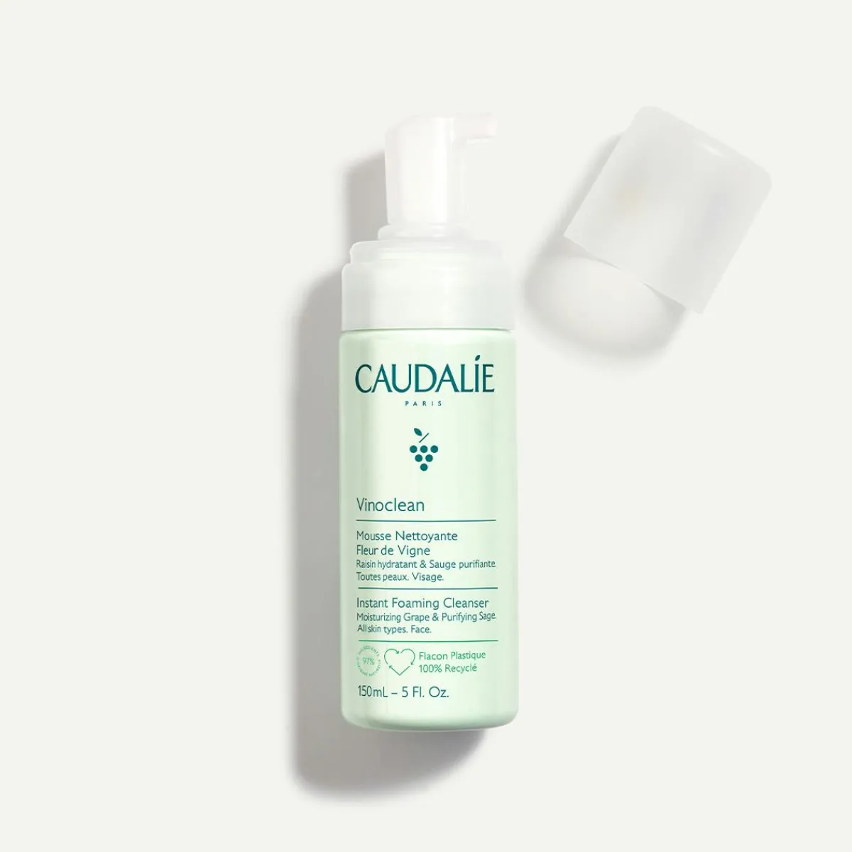 CAUDALIE Démaquillants & Nettoyants^Mousse Nettoyante Visage Fleur de Vigne - 150ml