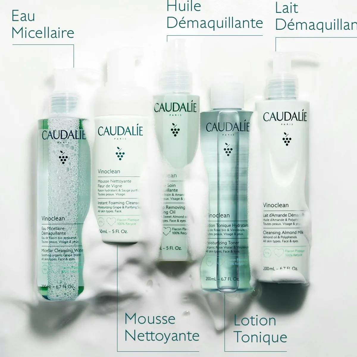 CAUDALIE Démaquillants & Nettoyants^Mousse Nettoyante Visage Fleur de Vigne - 150ml