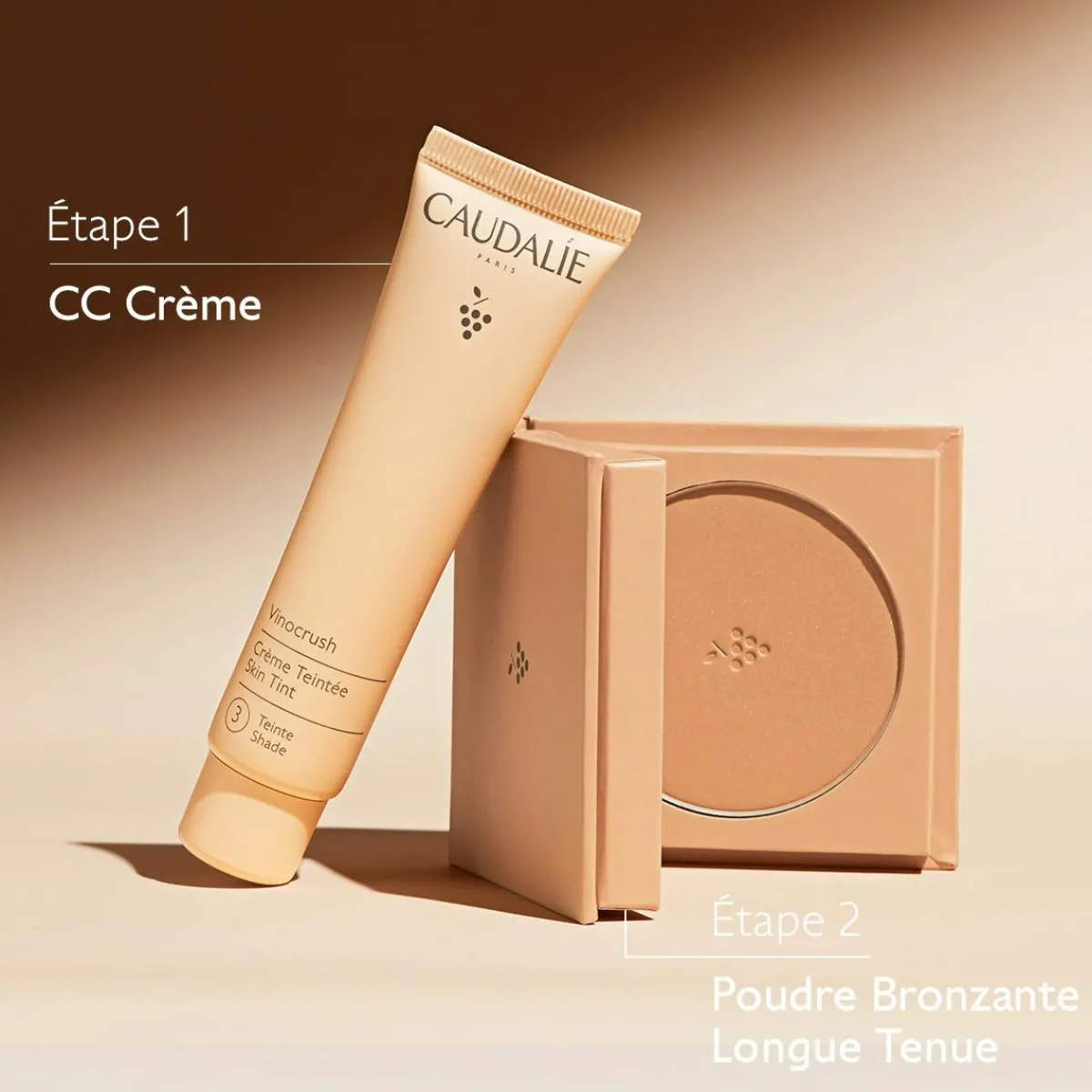 CAUDALIE Bonne Mine|Autobronzant^Poudre Bronzante Longue Tenue