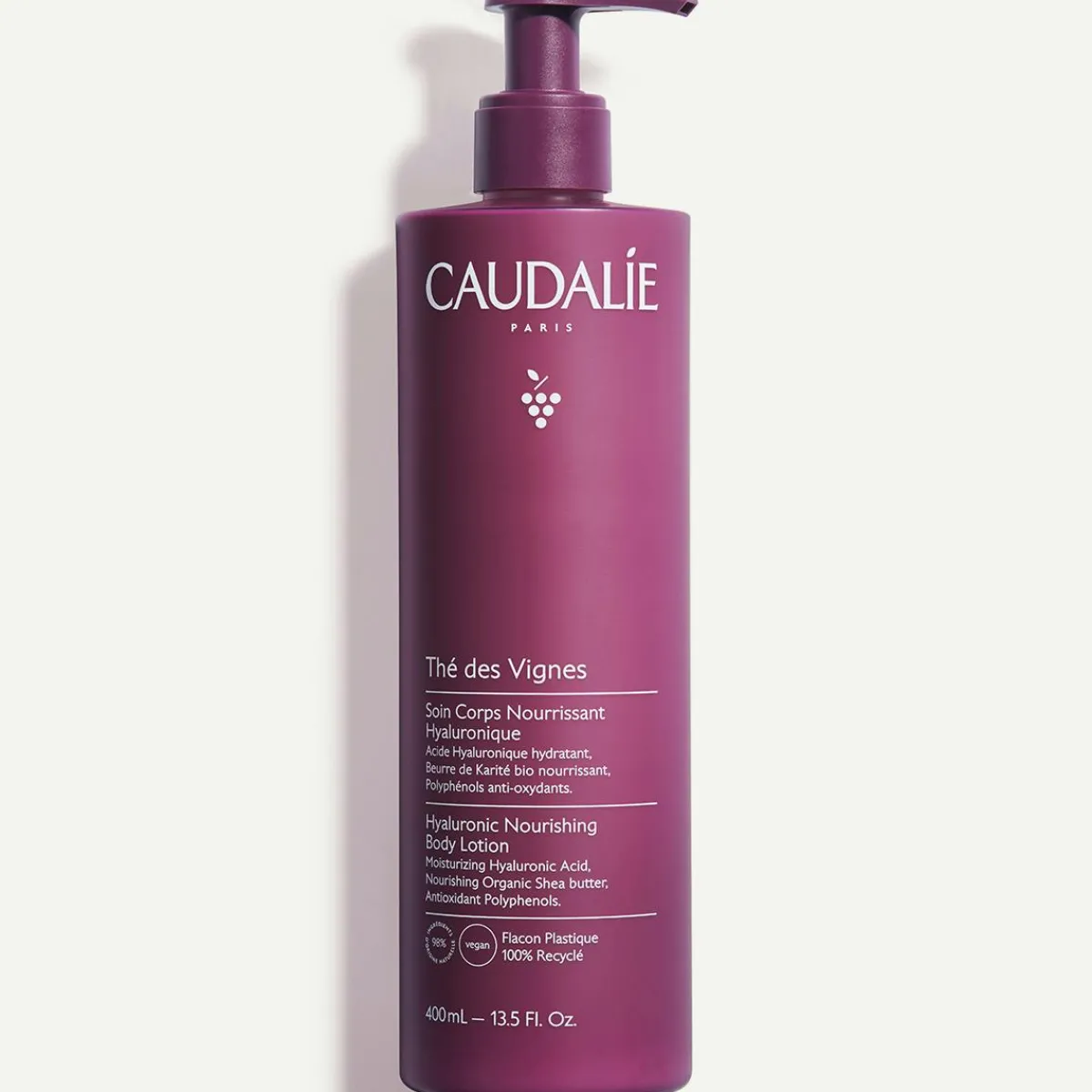 CAUDALIE Crèmes Corps^Soin Corps Nourrissant Acide Hyaluronique & Beurre de Karité - 400ml