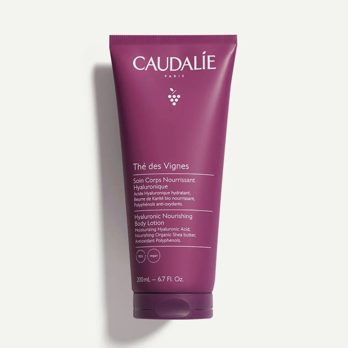 CAUDALIE Crèmes Corps^Soin Corps Nourrissant Acide Hyaluronique & Beurre de Karité - 200ml