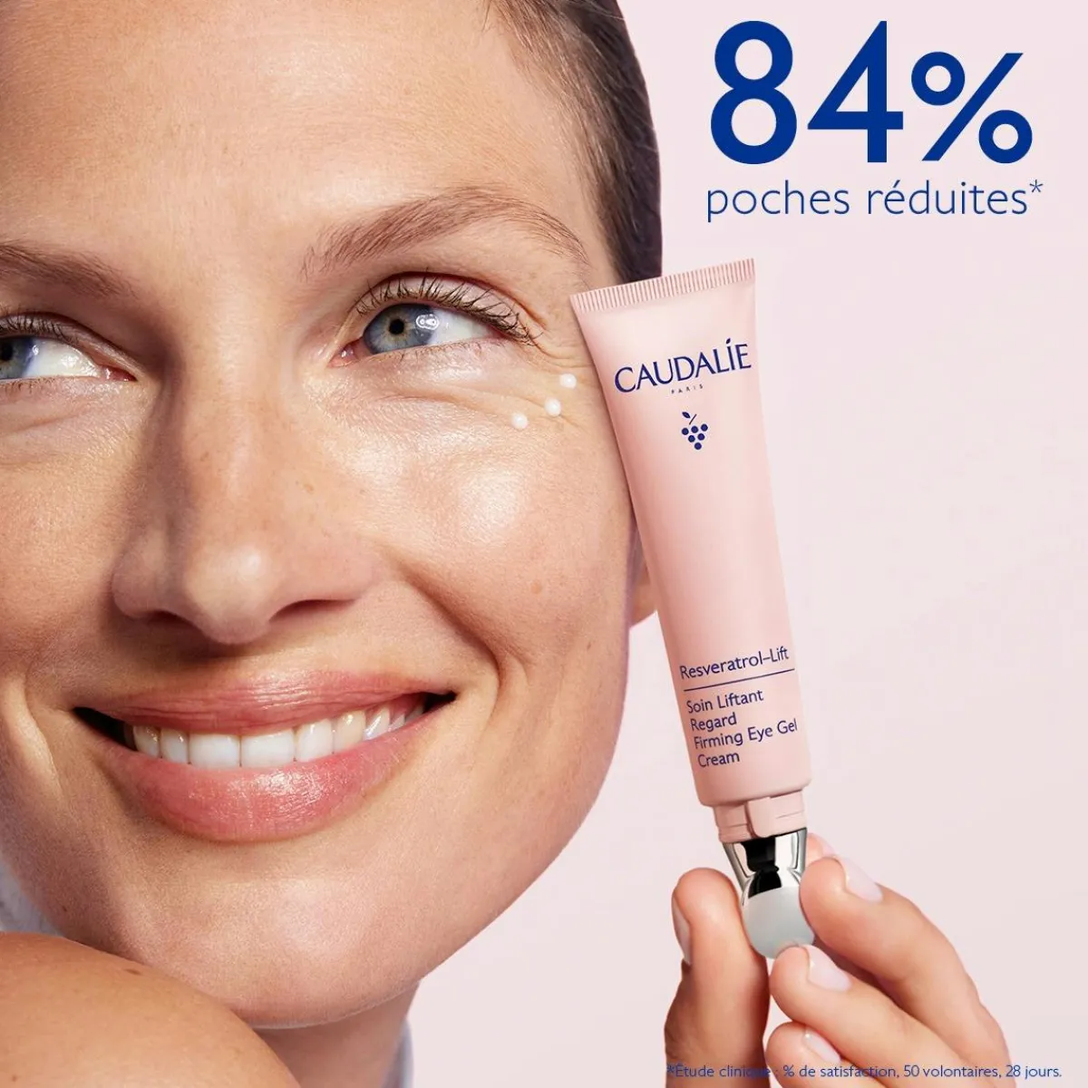 CAUDALIE Anti-Cernes, Poches|Anti-Rides, Fermeté^Soin Liftant Regard au Resvératrol, alternative au Rétinol