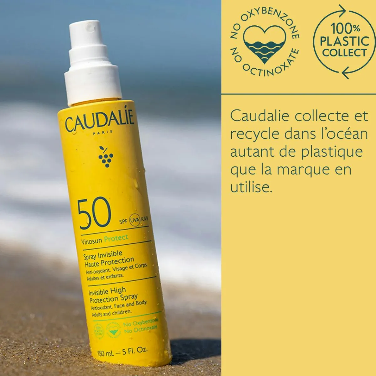 CAUDALIE Crèmes Solaires Visage & Corps|Solaires Corps^Spray Invisible Haute Protection SPF50