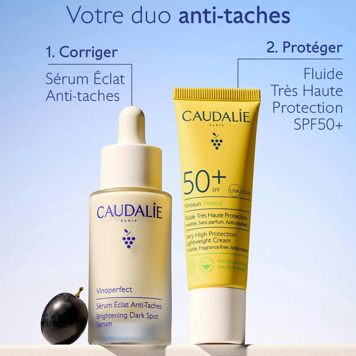 CAUDALIE Sérums|Éclat, Anti-Taches^Sérum Éclat Anti-Taches à la Viniférine, alternative à la Vitamine C - 30ml