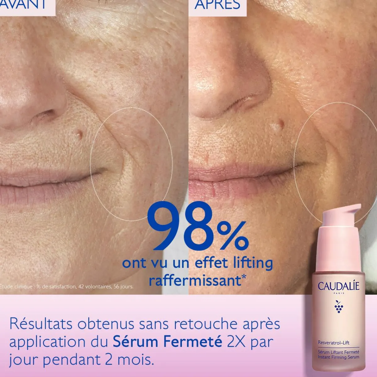 CAUDALIE Anti-Rides, Fermeté|Sérums^Sérum Liftant Fermeté au Resvératrol, alternative au Rétinol